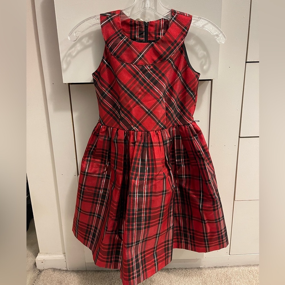 Girls Bonnie Jean Christmas Dress Size 10